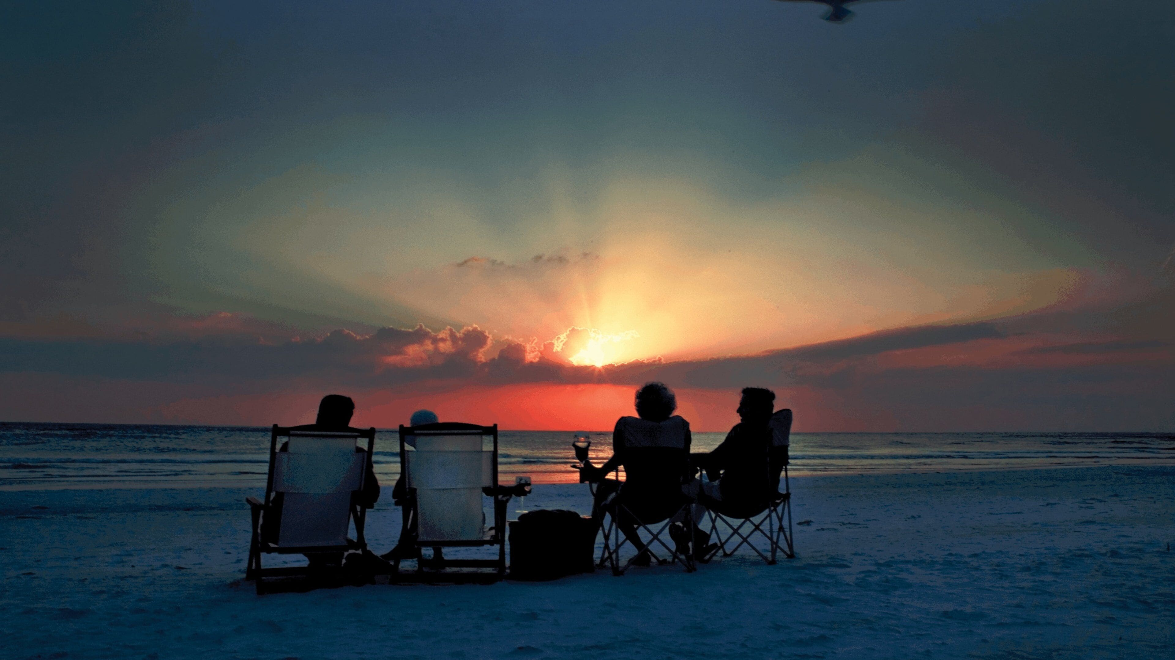 Siesta Key featuring a beach, general coastal views and a sunset
