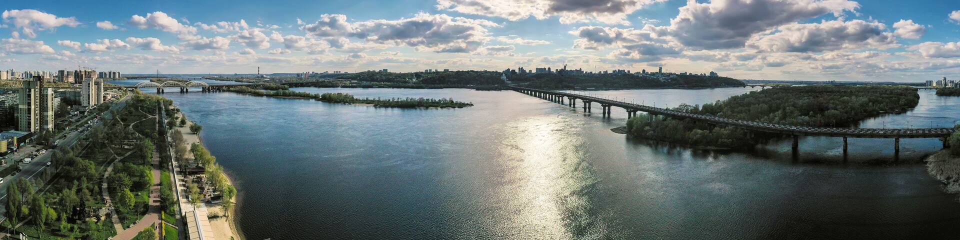 Dnieper River in Kiev