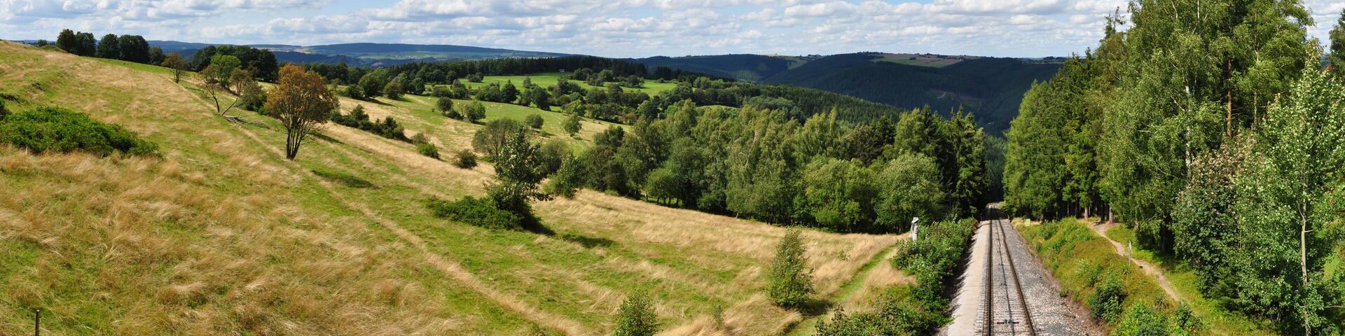 Panoramafoto Schwarzatal