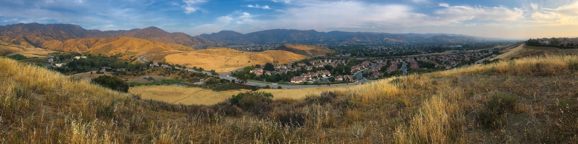 Panoramic View of Simi Valley, Ventura County