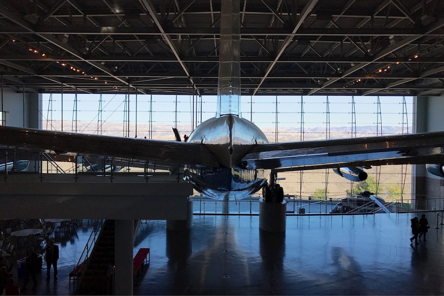 Air Force One at the Reagan Library.
#lifeatexpedia