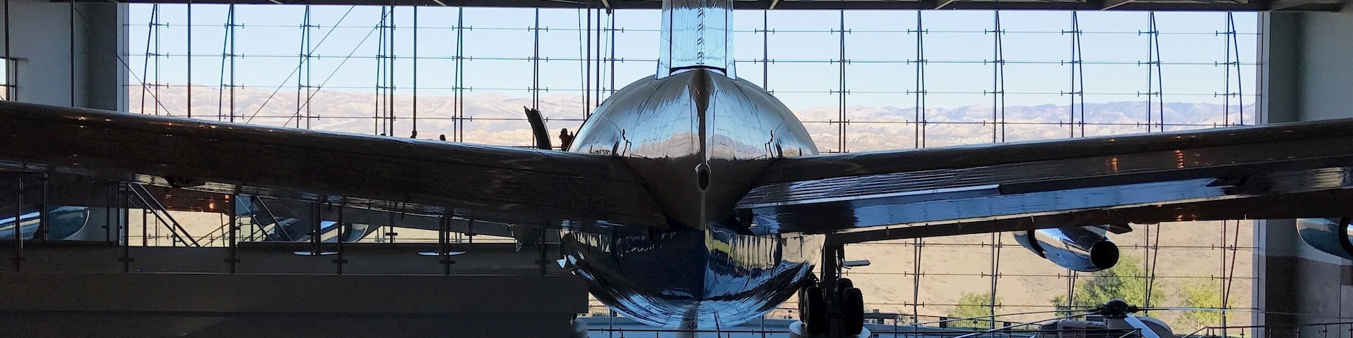 Air Force One at the Reagan Library.
#lifeatexpedia