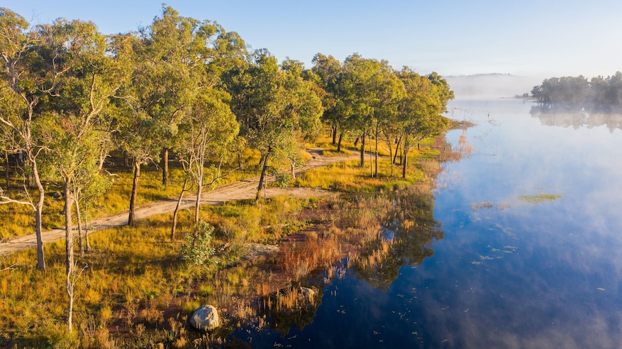Storm King Dam featuring a river or creek