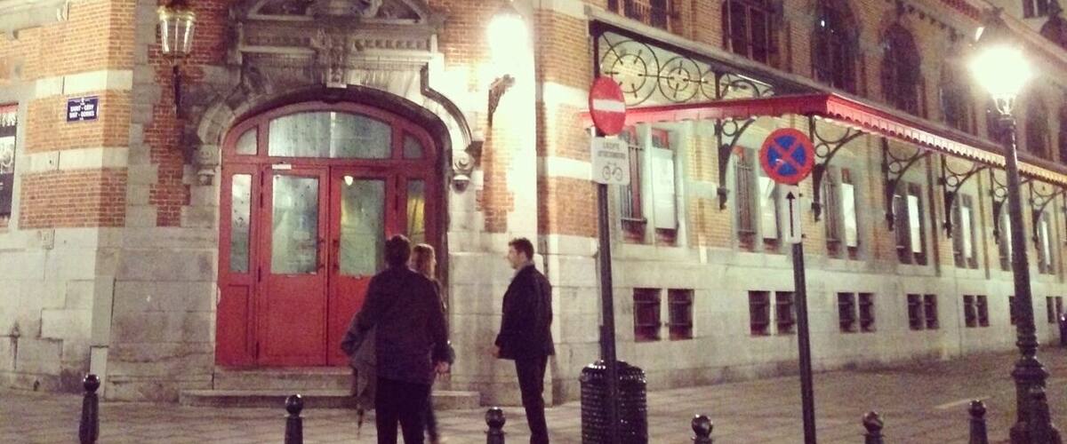 The former covered market of Brussels is now a charming heart of a very animated pub and café neighbourhood. Drinks and food are served inside or outside, most nights a house dj is fearured inside and there are frequent free entry art exhibition. A must see in Brussels.