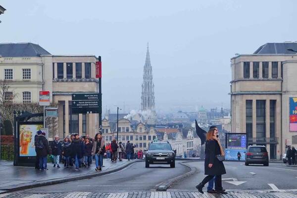 Brussels is a container of surprises.