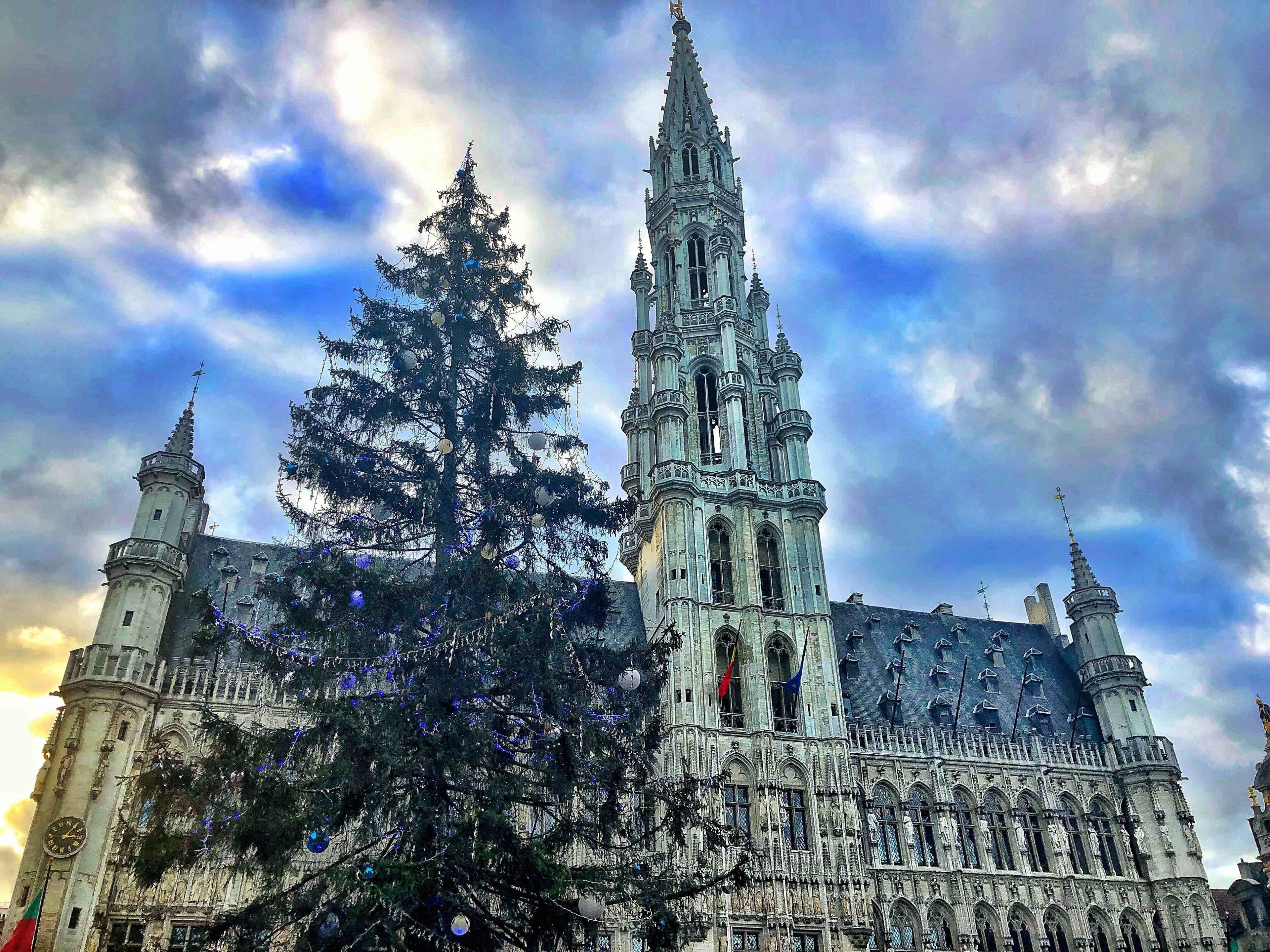 Christmas at Brussel’s Grand Place.