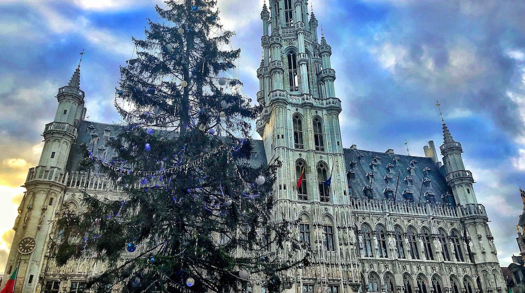 Christmas at Brussel’s Grand Place.