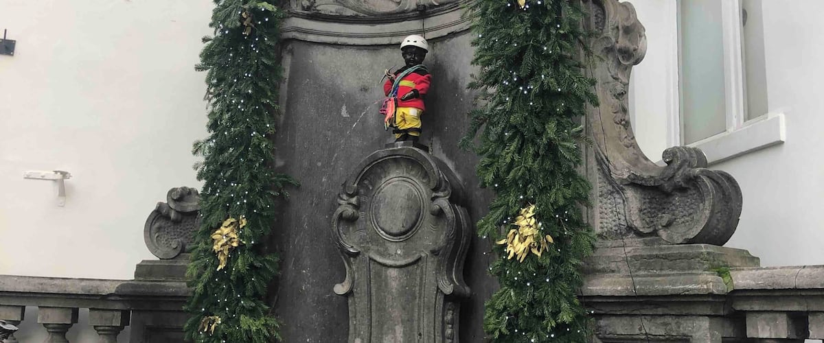 In a cold winter morning