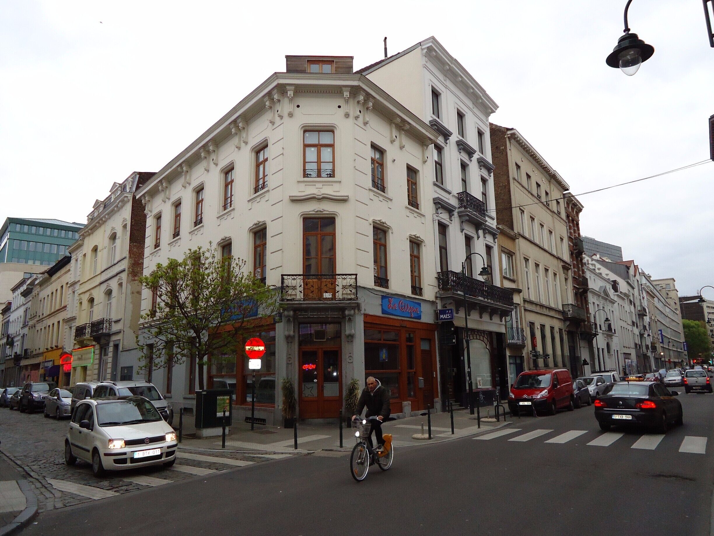 Street scene in Brussels