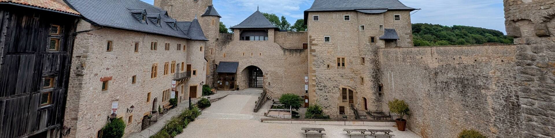 MANDEREN-RITZING / Château de Malbrouck (Moselle)