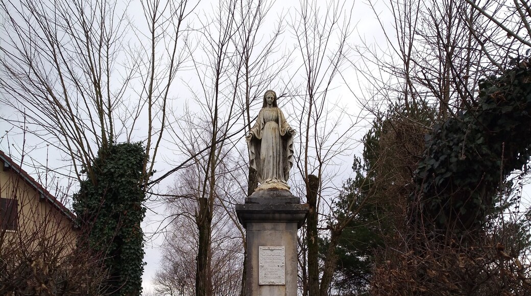 Dampierre (Jura, France) en janvier 2018.