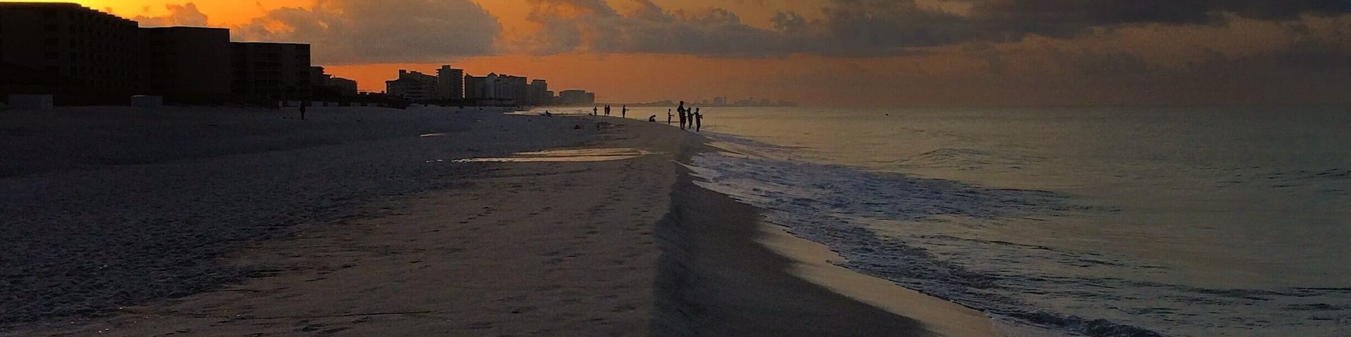 Sunrise over the Gulf of Mexico. Destin is the perfect place for vacation. Nothing really to do here except swim, relax, read and go to the swimsuit store. #beach #weekendgetaway