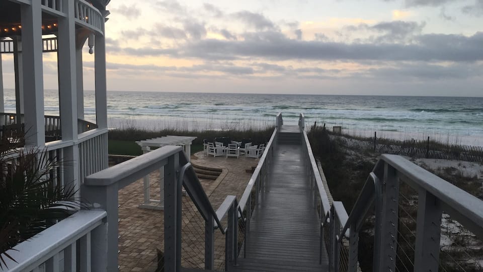 Destin in January.