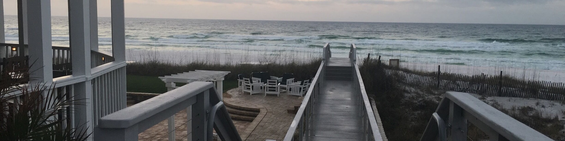 Destin in January.