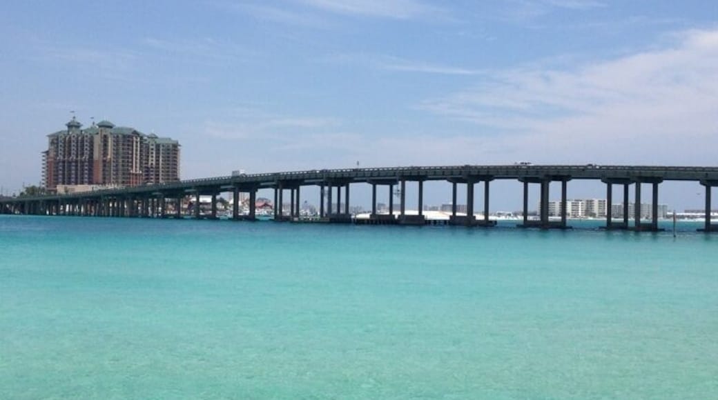Summer at crab island in Destin