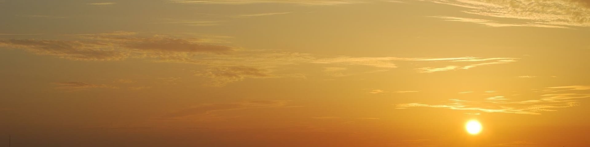 Sunrise over the marsh