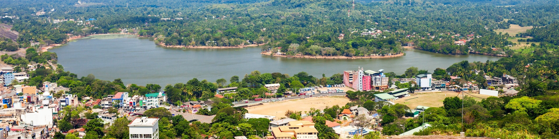 Kurunegala lake and city