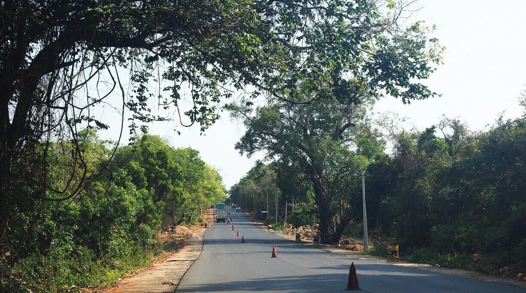The roads are under construction almost trough-out my trip to Trincomalee.