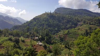 Take the scenic train route from Hatton to Ella and stay at the single room Romance in Ella home stay for the spectacular views over the Ella tea fields in central Sri Lanka #LifeAtExpedia