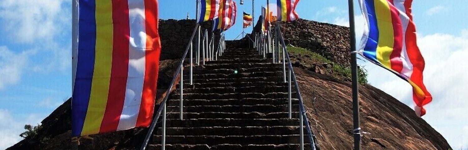 Sithulpawwa rock is situated in the southern part of Sri Lanka. One of the famous Buddhist monasteries. This is fully surrounded by Yala National Park.