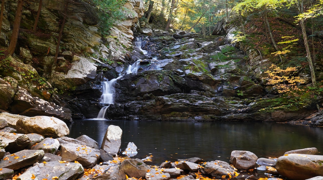 Wahconah Falls in the Berkshires