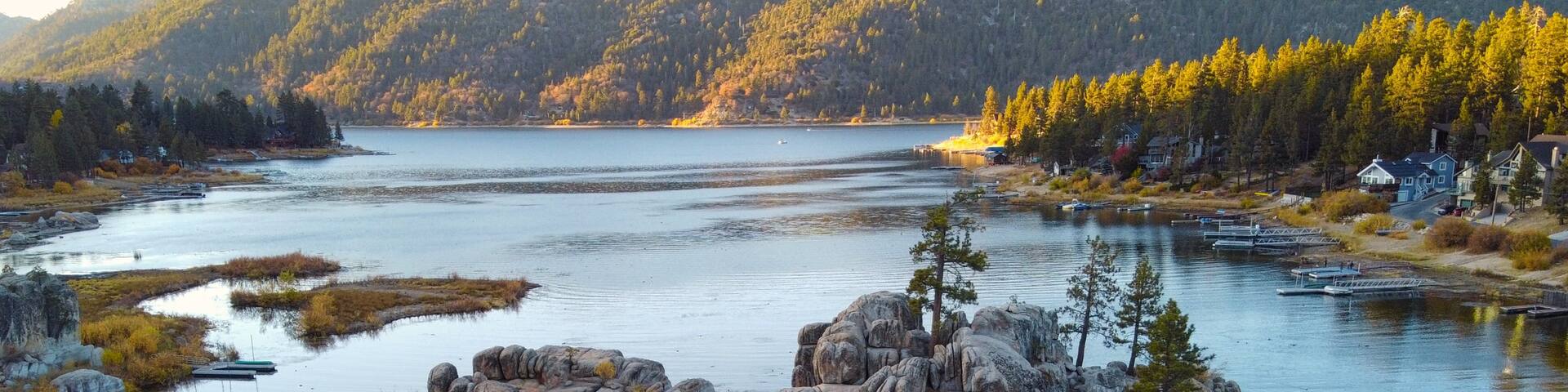 Sunset overlooking Big Bear Lake
#trovember