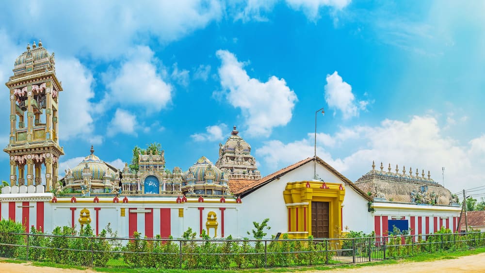 Panorama of Munneshwaram Temple, Chilaw, Sri Lanka