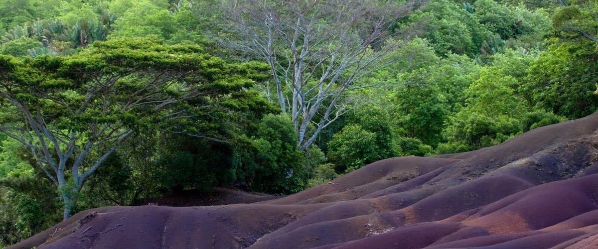 La terre coloré naturel