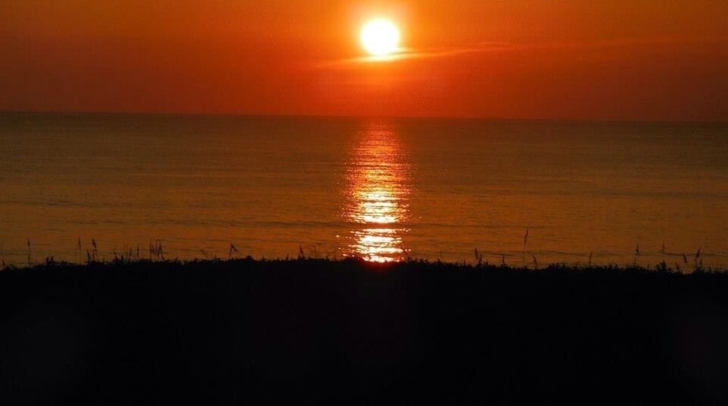 Beautiful sunrise over the Atlantic Ocean! I love the Outer Banks of North Carolina!