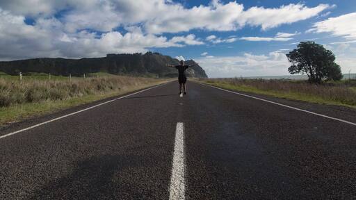 Hawai Beach on the east coast.