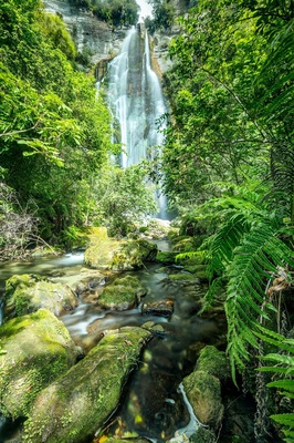 Shine Falls is a very impressive waterfall one hours drive from Napier. Follow the signs down a gravel road for 6km then hike the 30-40 minutes mostly uphill to the falls. Well worth the effort and is a beautiful scene.