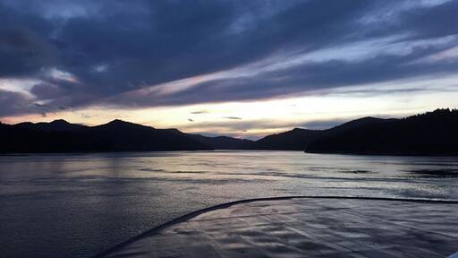 My favorite sunset during our 2016 New Zealand campervan adventure #lifeatexpedia