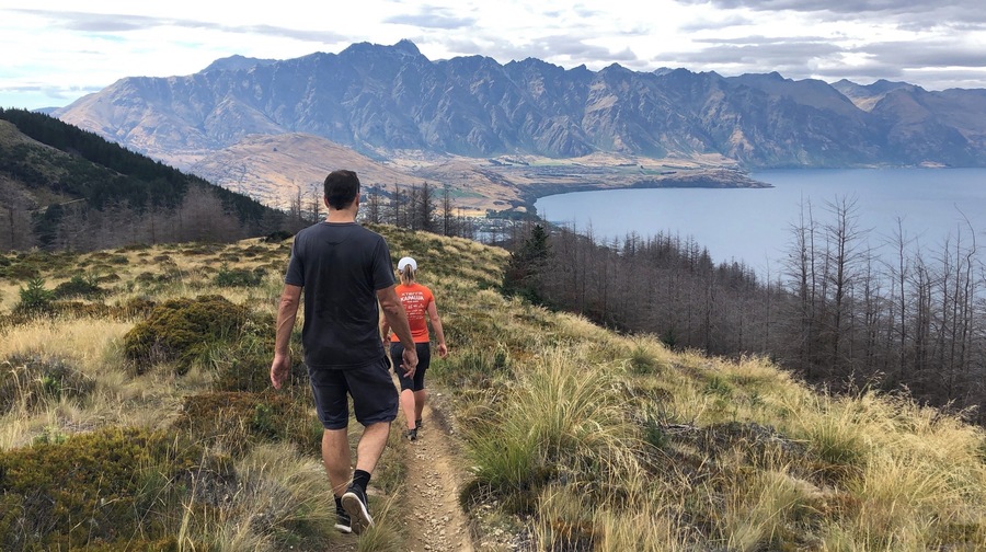 A REMARKABLE VIEW
Of the many day walks on offer around the Queenstown Region the walk along the One Mile track veering along the western trails eventually open up to some of the most epic views over Queenstown toward The Remarkables.
The walk takes about 2hrs return and well worth the hike as the reward up top is superb.
Hint : You know you’re on the right path if toward the top of the clearing you look back onto the more well known Ben Lomond track.
#OnTheRoad #Queenstown #NewZealand