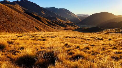 Sunrise over Lindis Pass~~~