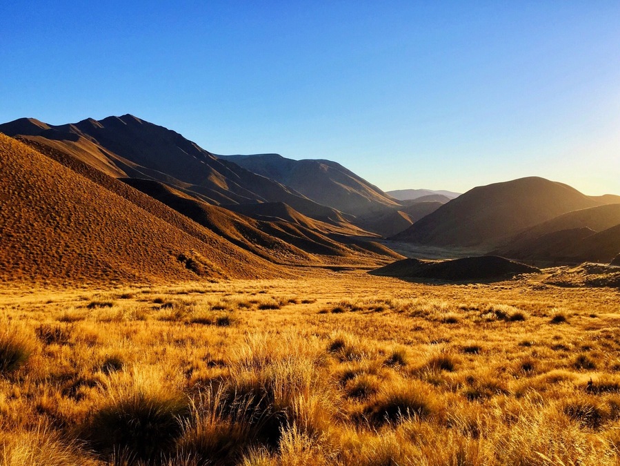 Sunrise over Lindis Pass~~~