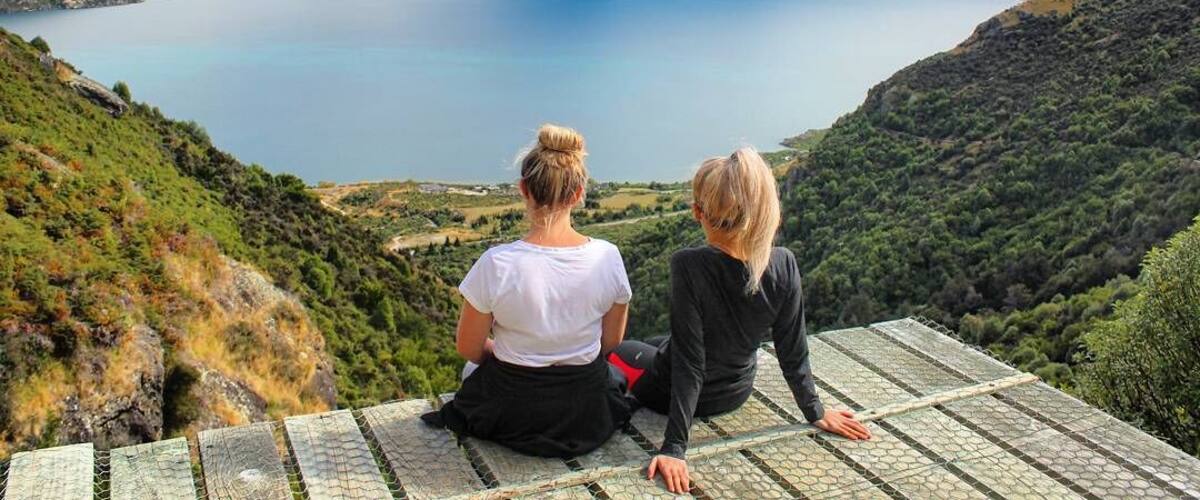 The perfect place for a picnic after a decent hike up the Wye Creek Track in Queenstown #TakeAHike
