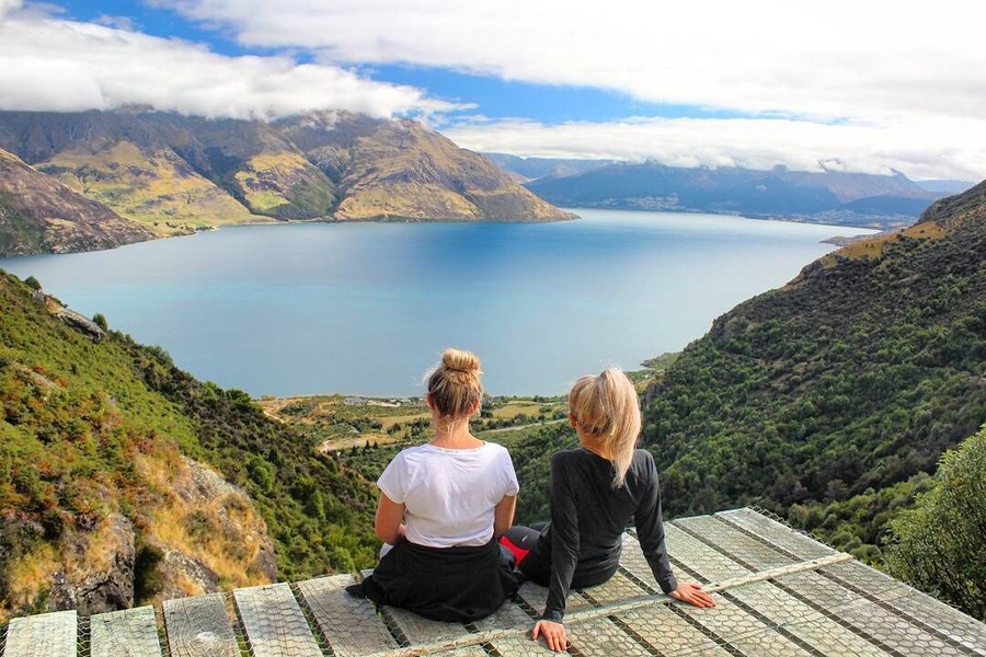 The perfect place for a picnic after a decent hike up the Wye Creek Track in Queenstown #TakeAHike