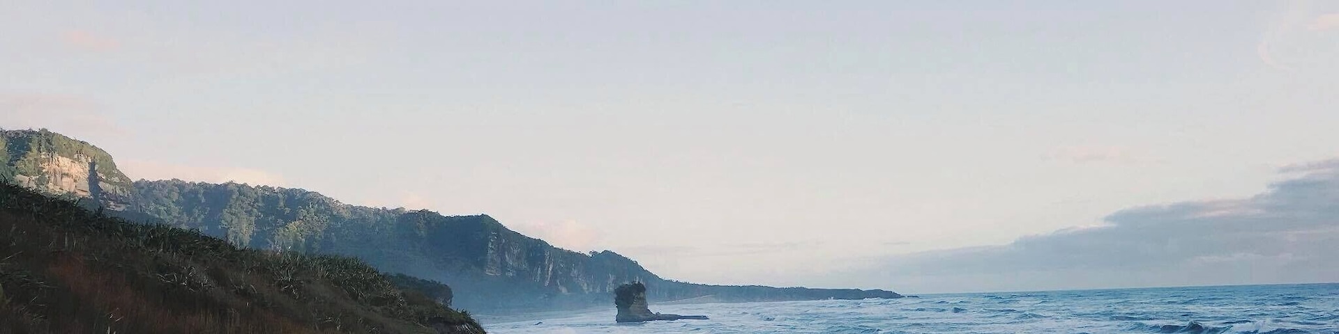 Rough beach with big waves. #LifeAtExpedia