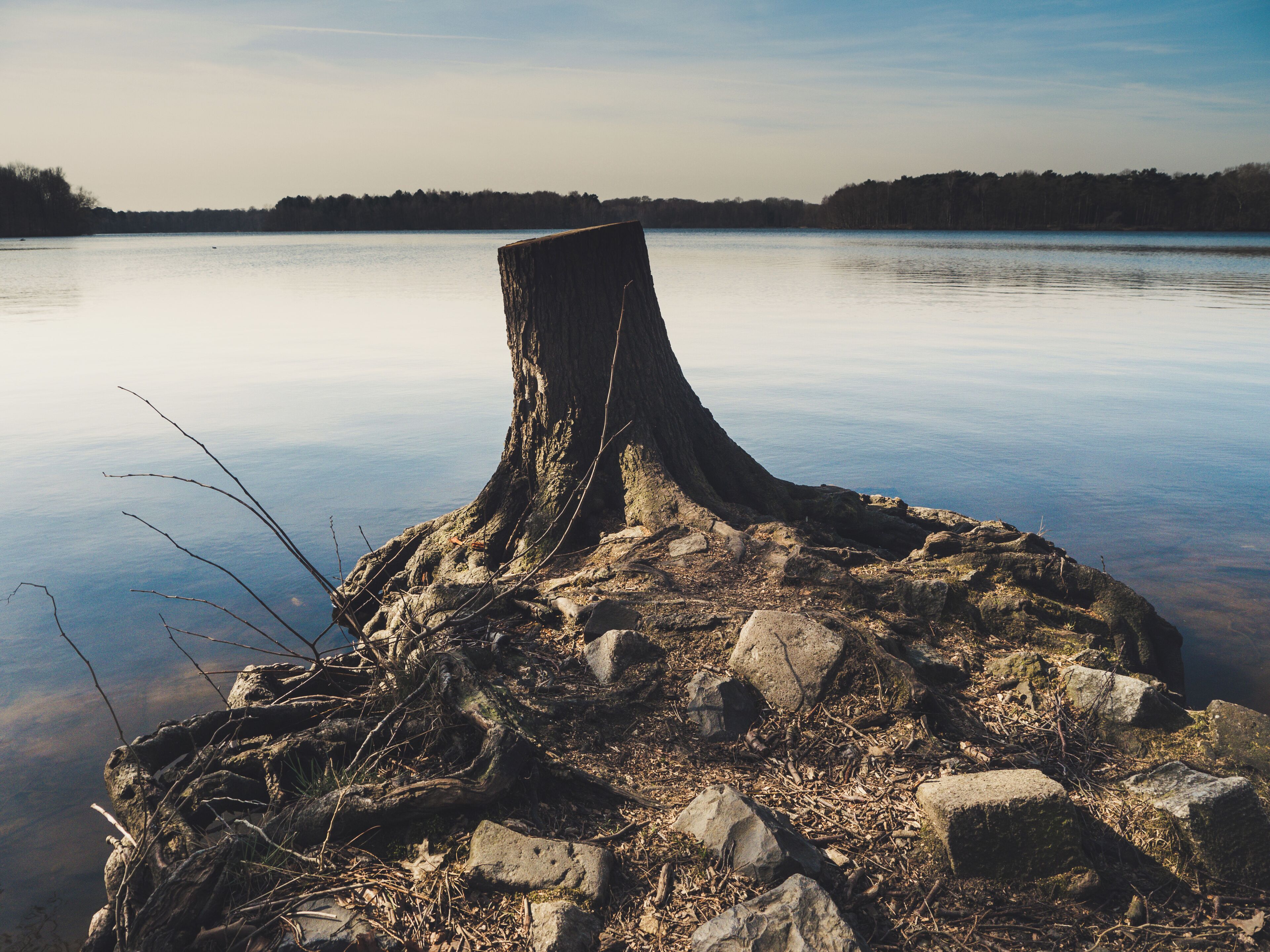 At the six lake plateau in Duisburg. 