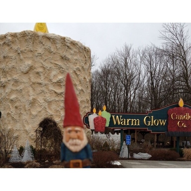 That's one big candle!