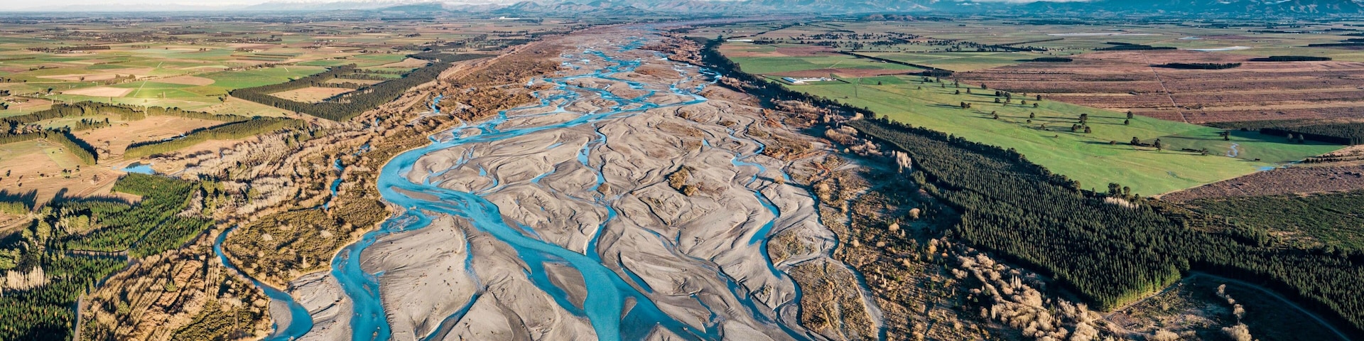 New Zealand Braided River
