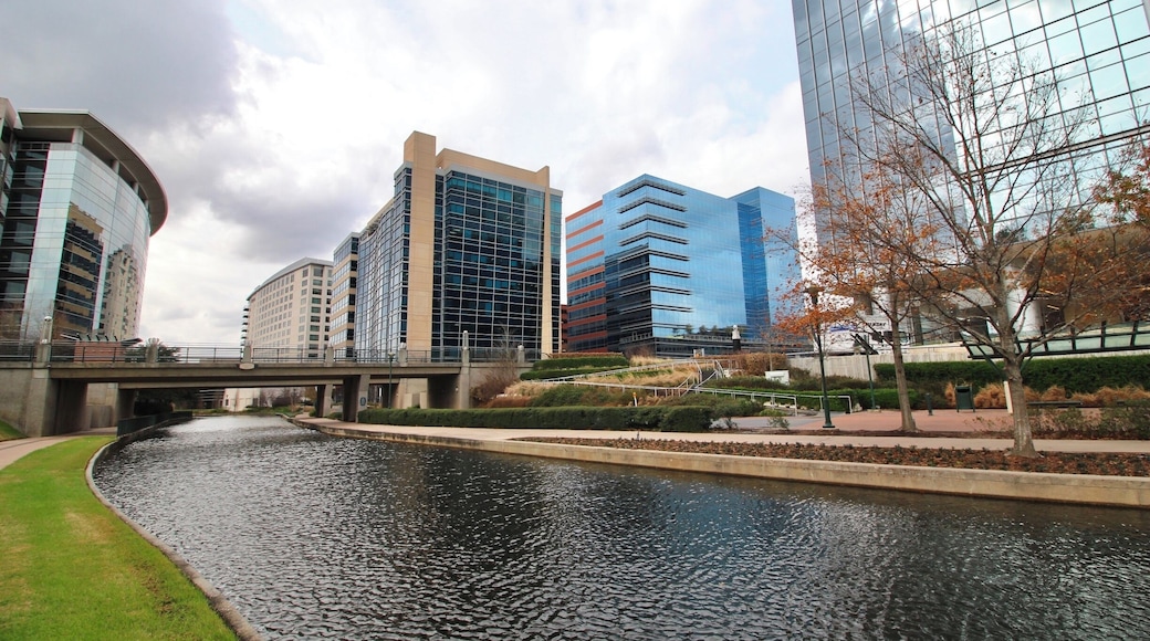 Taken along the waterway.