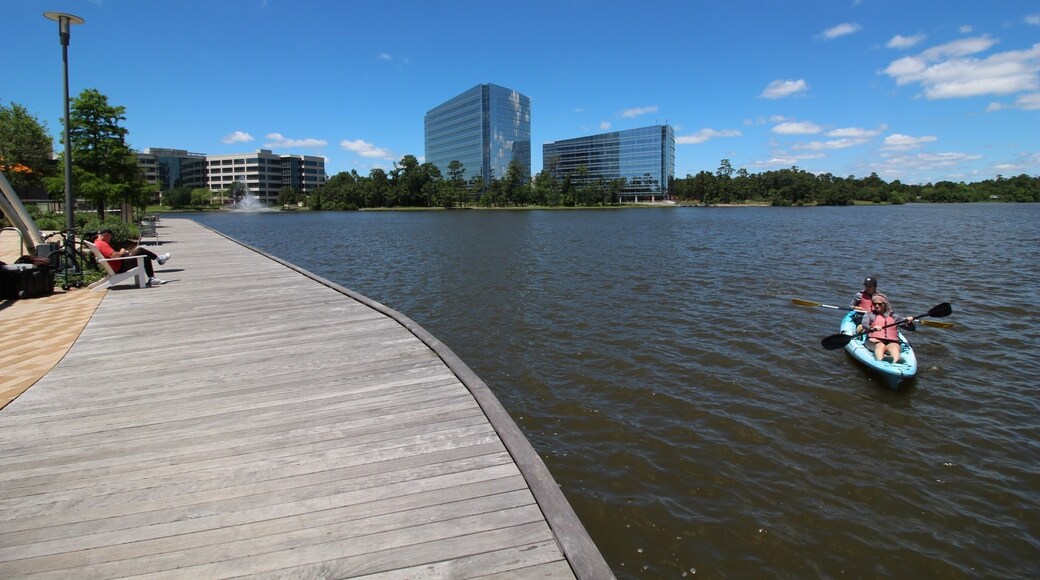 Hughes Landing Boardwalk in The Woodlands, Texas April 23, 2017.