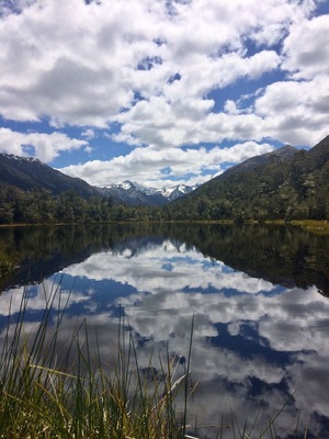 Lovely little walk and stunning views on my South Island road trip ❤️
#reflections #Mountains