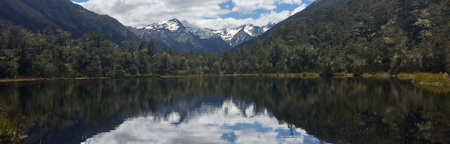 Lovely little walk and stunning views on my South Island road trip ❤️
#reflections #Mountains