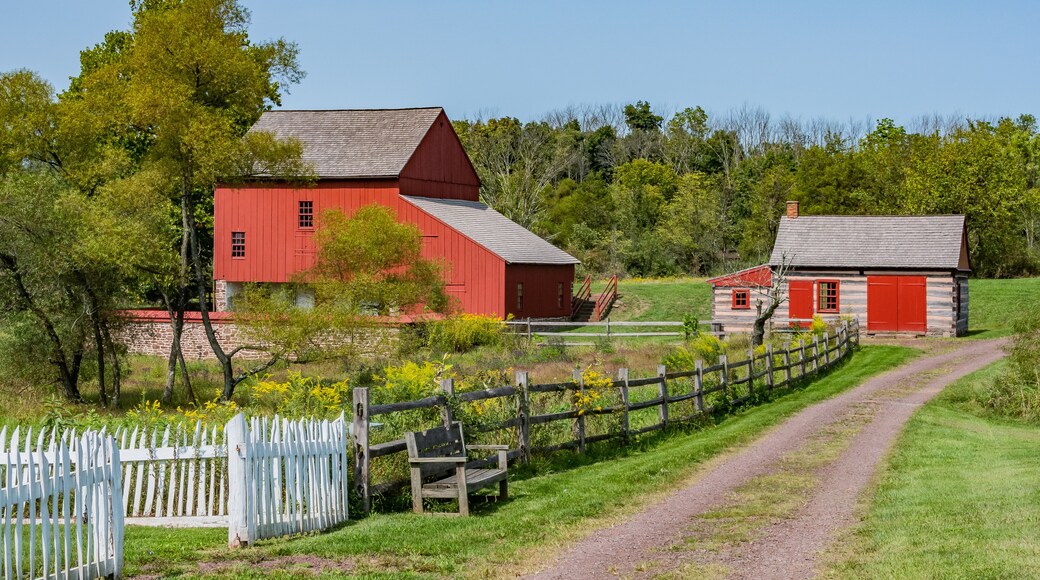 Homestead Barn and Blacksmith Shop, Daniel Boone Homstead, Pennsylvania USA, Birdsboro, Pennsylvania