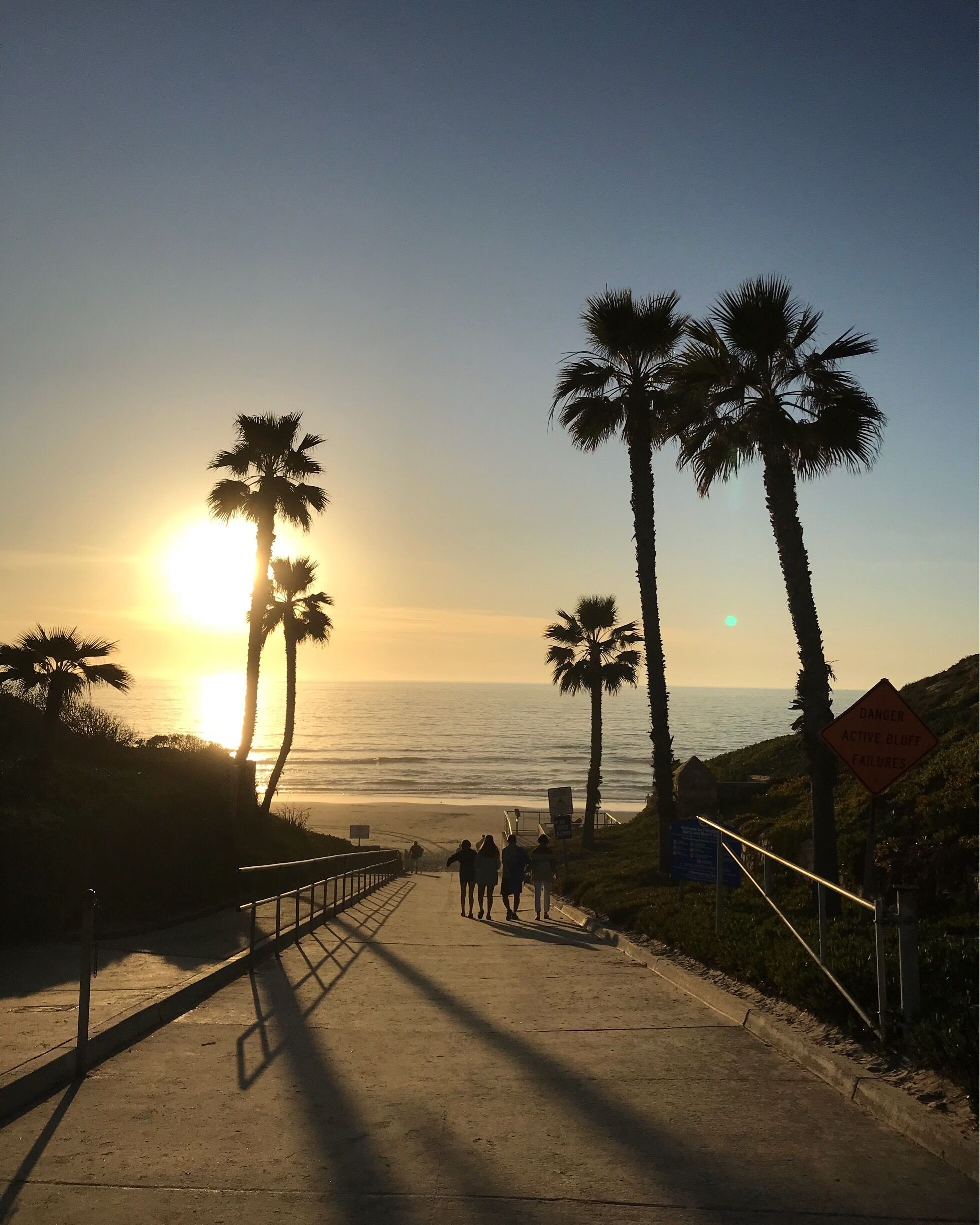 Sunset at Fletcher Cove