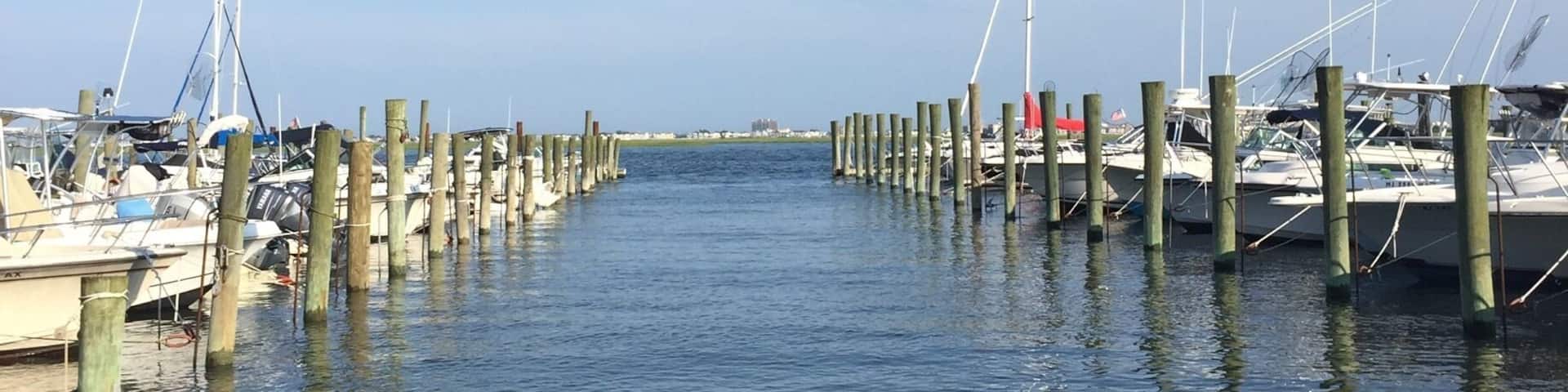 Took this shot of the docks while waiting for dinner