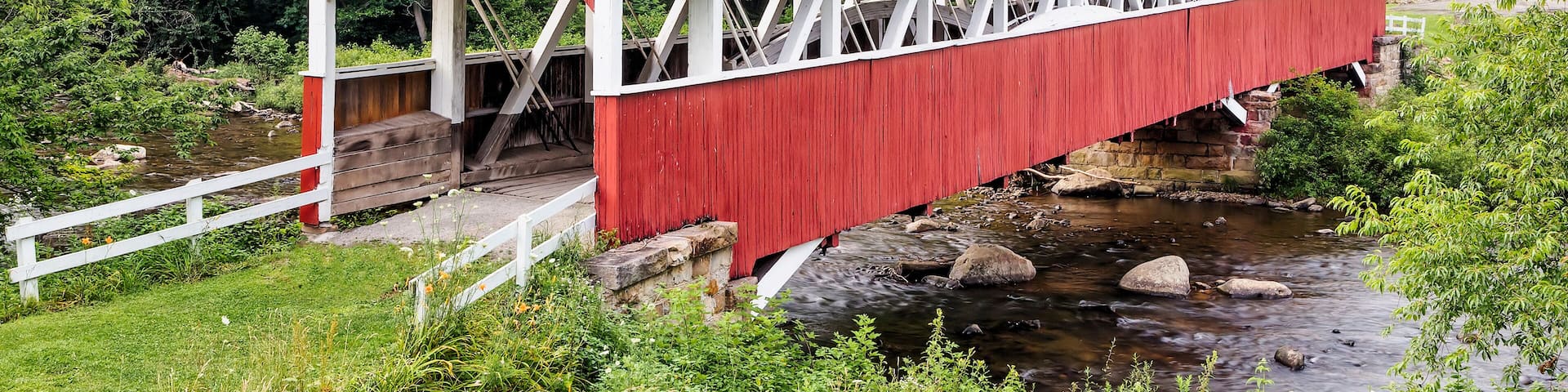 Barronvale Covered Bridge - Somerset County, Pennsylvania