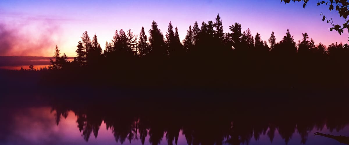 191-17 Sunrise Mist - Jack Lake